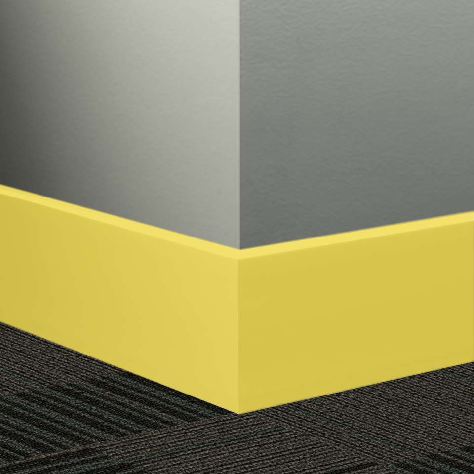 Tarkett - Système de finition murale Millwork - MW TG7 H Mandalay 4 1⁄2” #TG7 Canary - Wallbase 8' (paquet de 5)