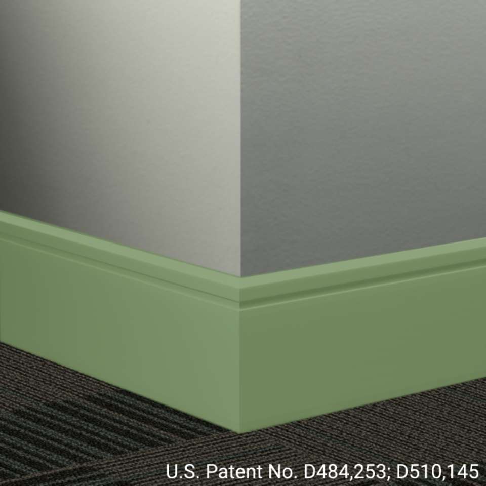 Tarkett - Système de finition murale Millwork - MW TH1 F6 Reveal 6" #TH1 Glenhaven - Wallbase 8' (paquet de 8)