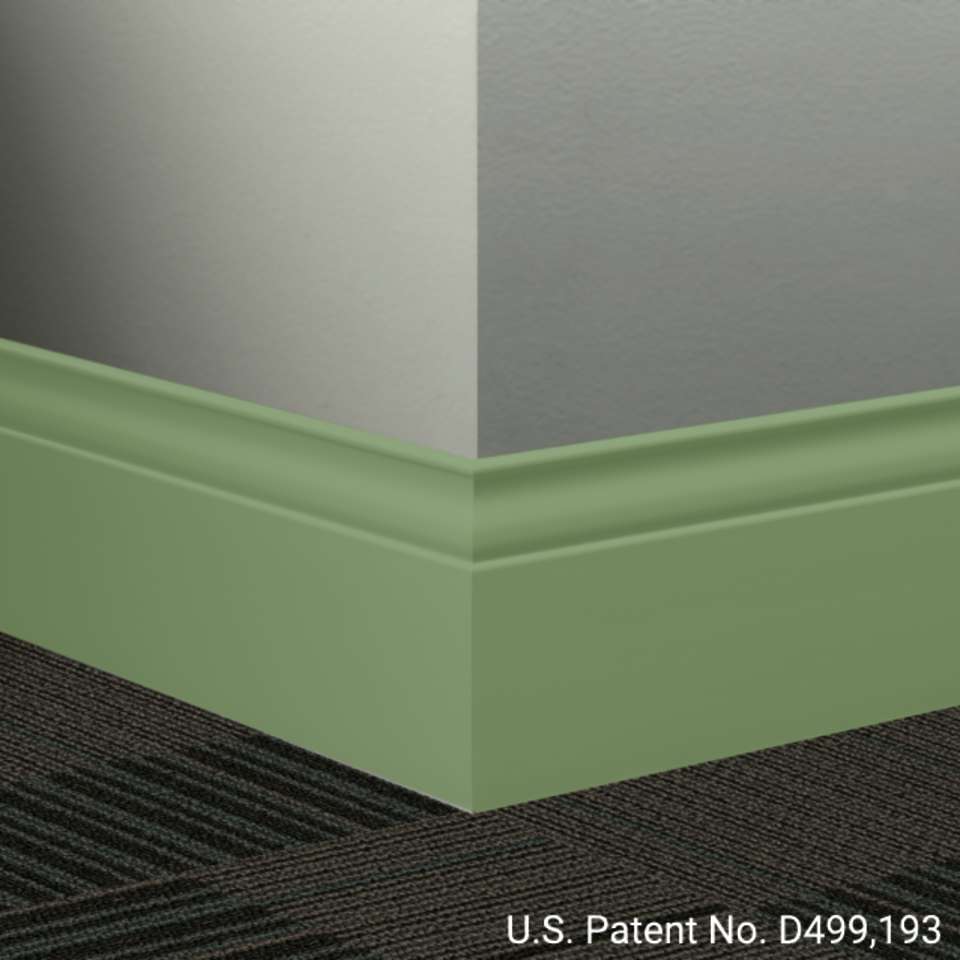 Tarkett - Système de finition murale Millwork - MW TH1 G Inflection 5 1⁄4” #TH1 Glenhaven - Wallbase 8' (paquet de 6)