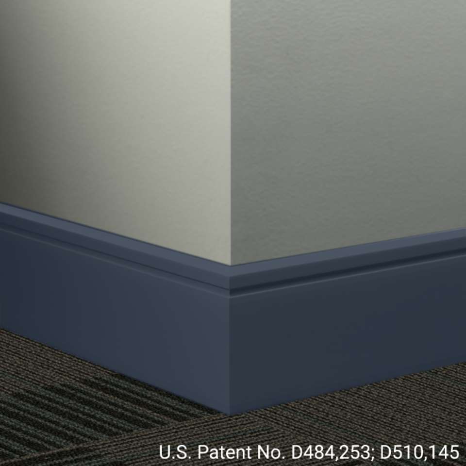 Tarkett - Système de finition murale Millwork - MW TH3 F Reveal 4 1⁄4” #TH3 Inkwell - Wallbase 8' (paquet de 8)