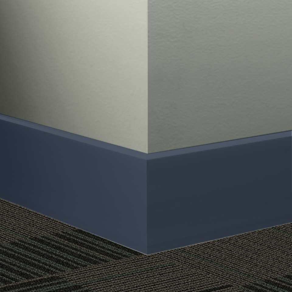 Tarkett - Système de finition murale Millwork - MW TH3 H Mandalay 4 1⁄2” #TH3 Inkwell - Wallbase 8' (paquet de 5)