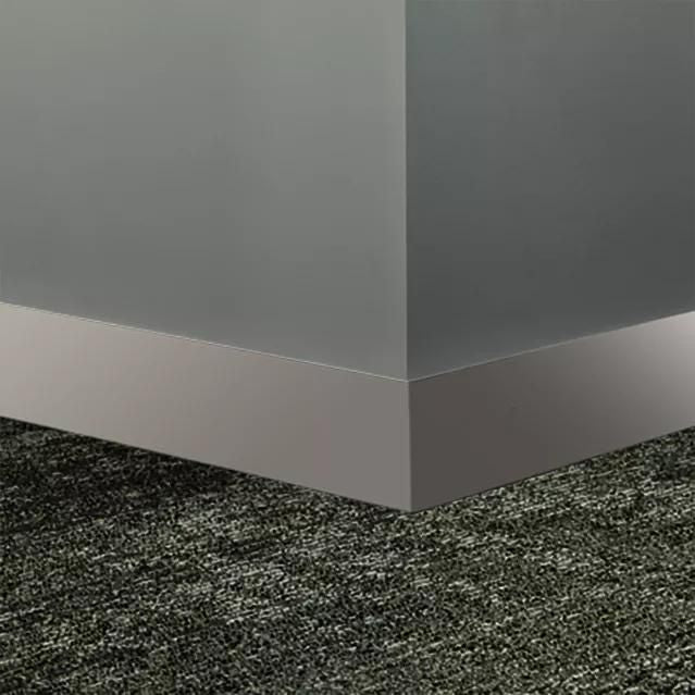 Tarkett - Système de finition murale Millwork - MW VL2 S25 Monument 2-1/2" VL2 Whispering Mist - Plinthe 8' (paquet de 8) ||MWVL2S25 - Ceramed