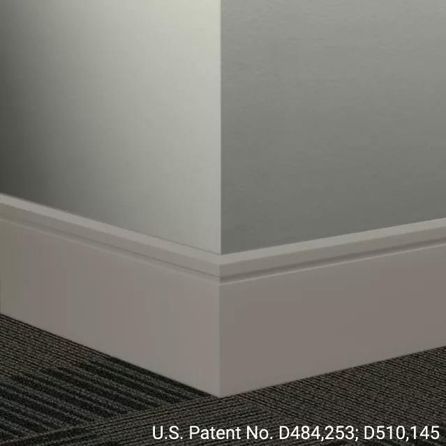 Tarkett - Système de finition murale Millwork - MW VN2 F Reveal 4-1/4" VN2 Stone Cottage - Plinthe 8' (paquet de 8) ||MWVN2F - Ceramed