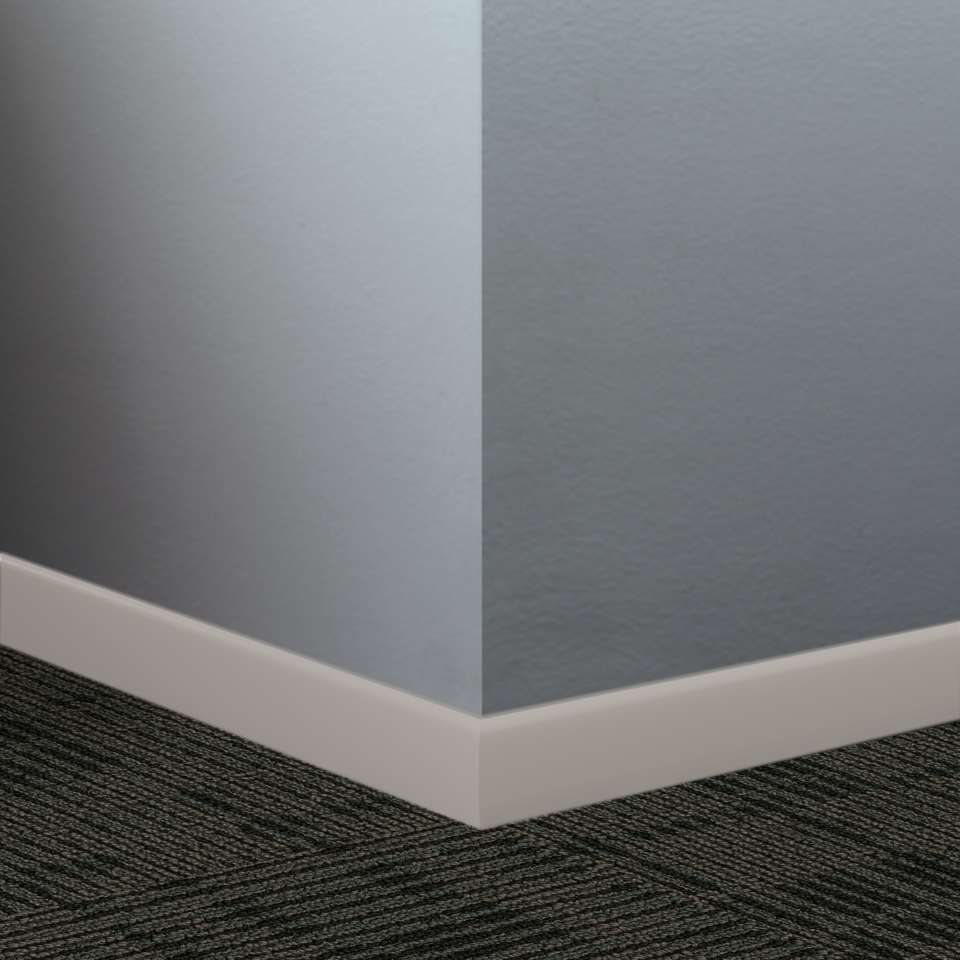 Tarkett - Système de finition murale Millwork - SHU 55 A Shoe Moulding 1 1⁄2” #55 Silver Grey - Wallbase 8'