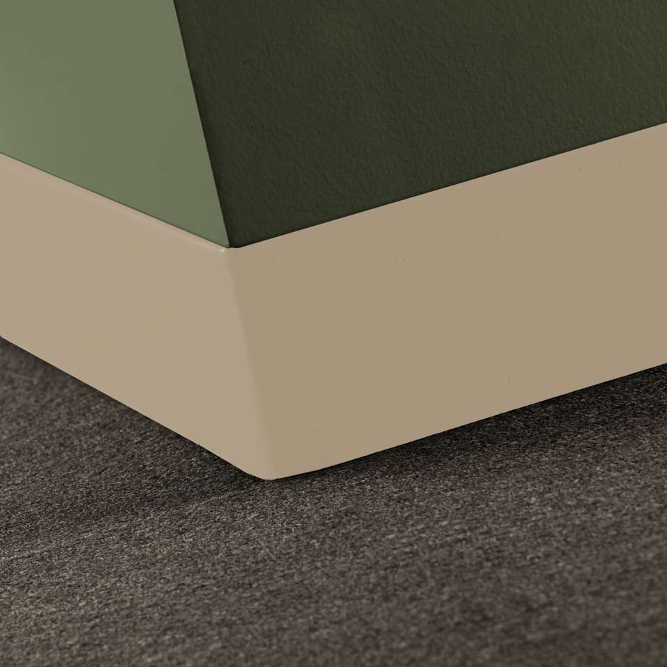Tarkett - TightLock - Carpet 4 1⁄2” #129 Silk - Wallbase 75'