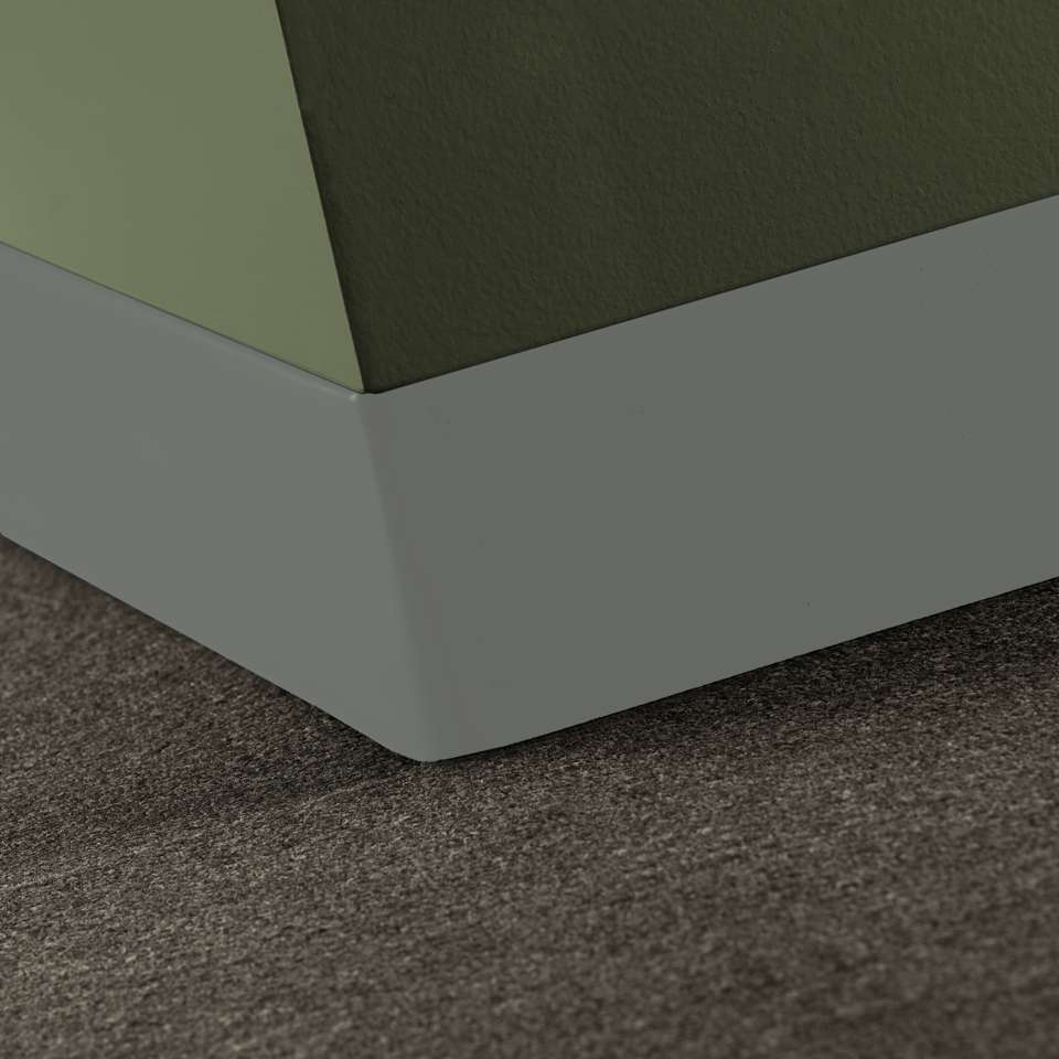 Tarkett - TightLock - Carpet 4 1⁄2” #282 Vaporize - Wallbase 75'