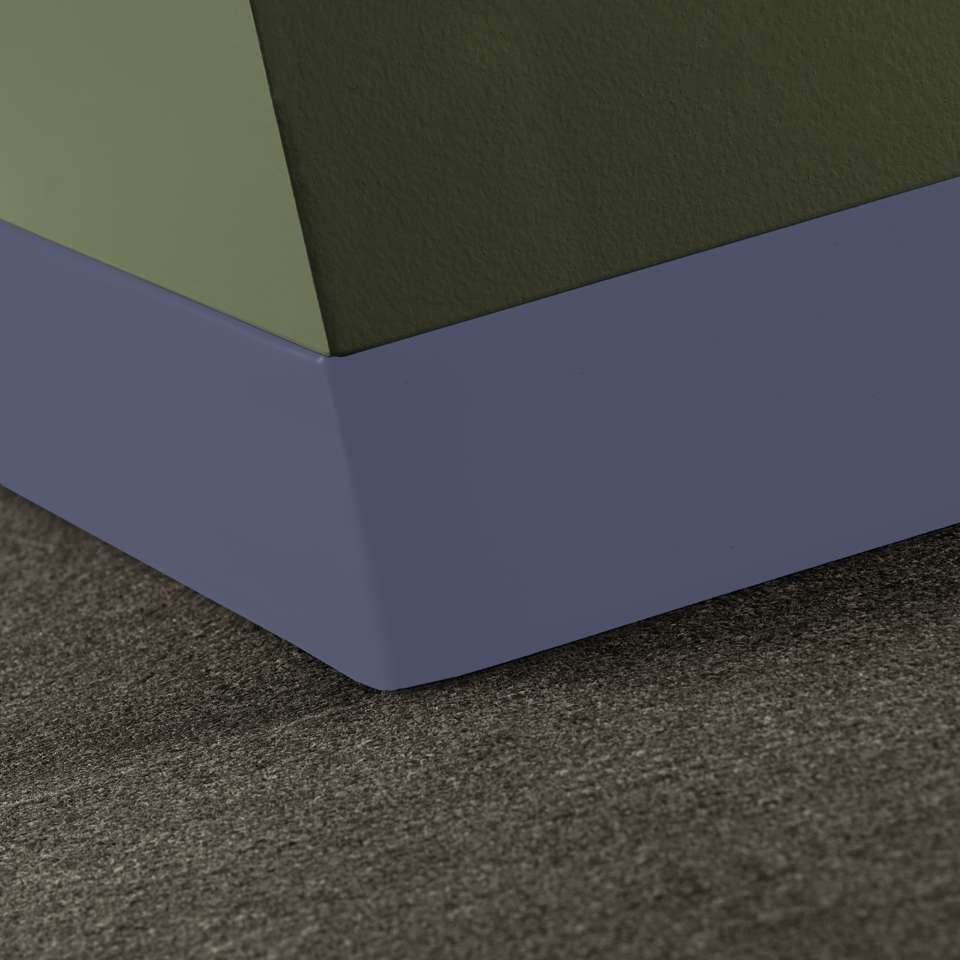 Tarkett - TightLock - Carpet 4 1⁄2” #TB4 Grapest - Wallbase 75'