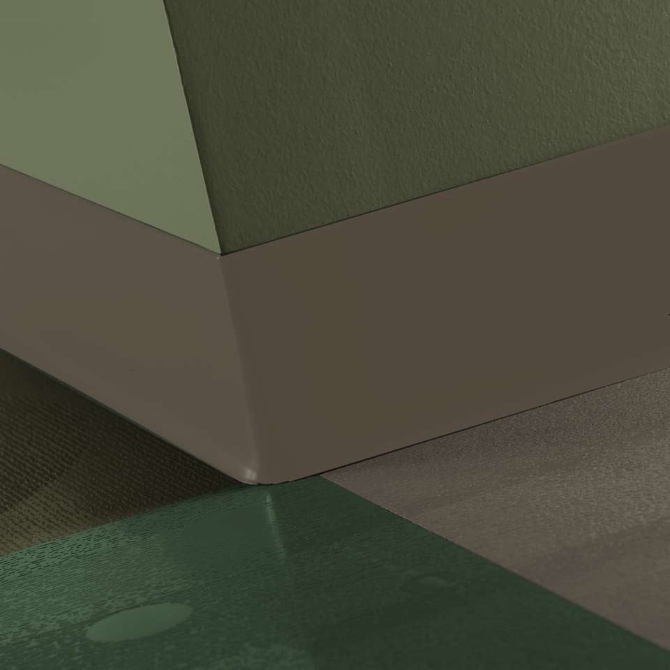 Tarkett - TightLock - Resilient 4 3⁄8” #264 Grounded - Wallbase 75'