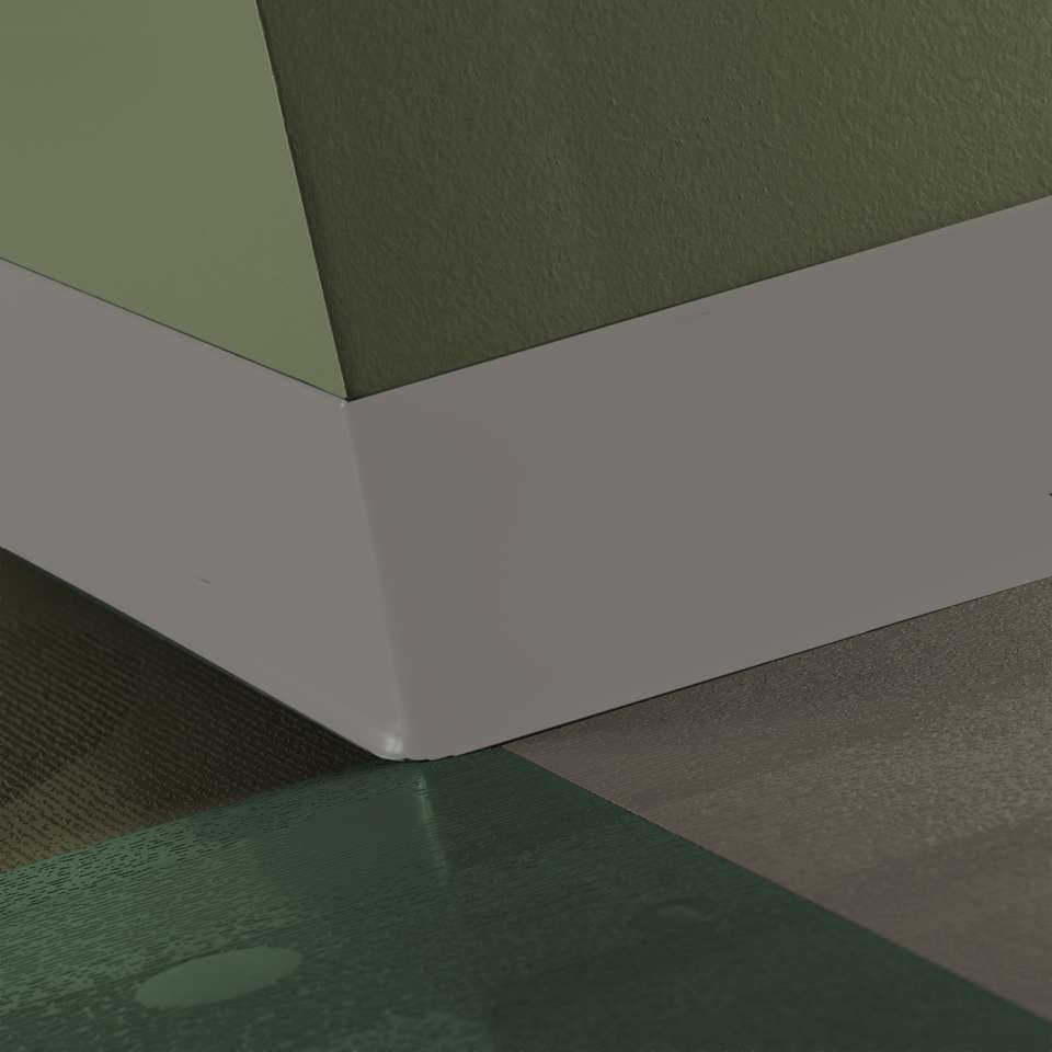 Tarkett - TightLock - Resilient 4 3⁄8” #32 Pebble - Outer Corner (paquet de 25)