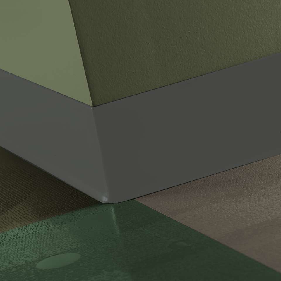 Tarkett - TightLock - Resilient 6 3⁄8” #TA4 Gateway - Wallbase 75'