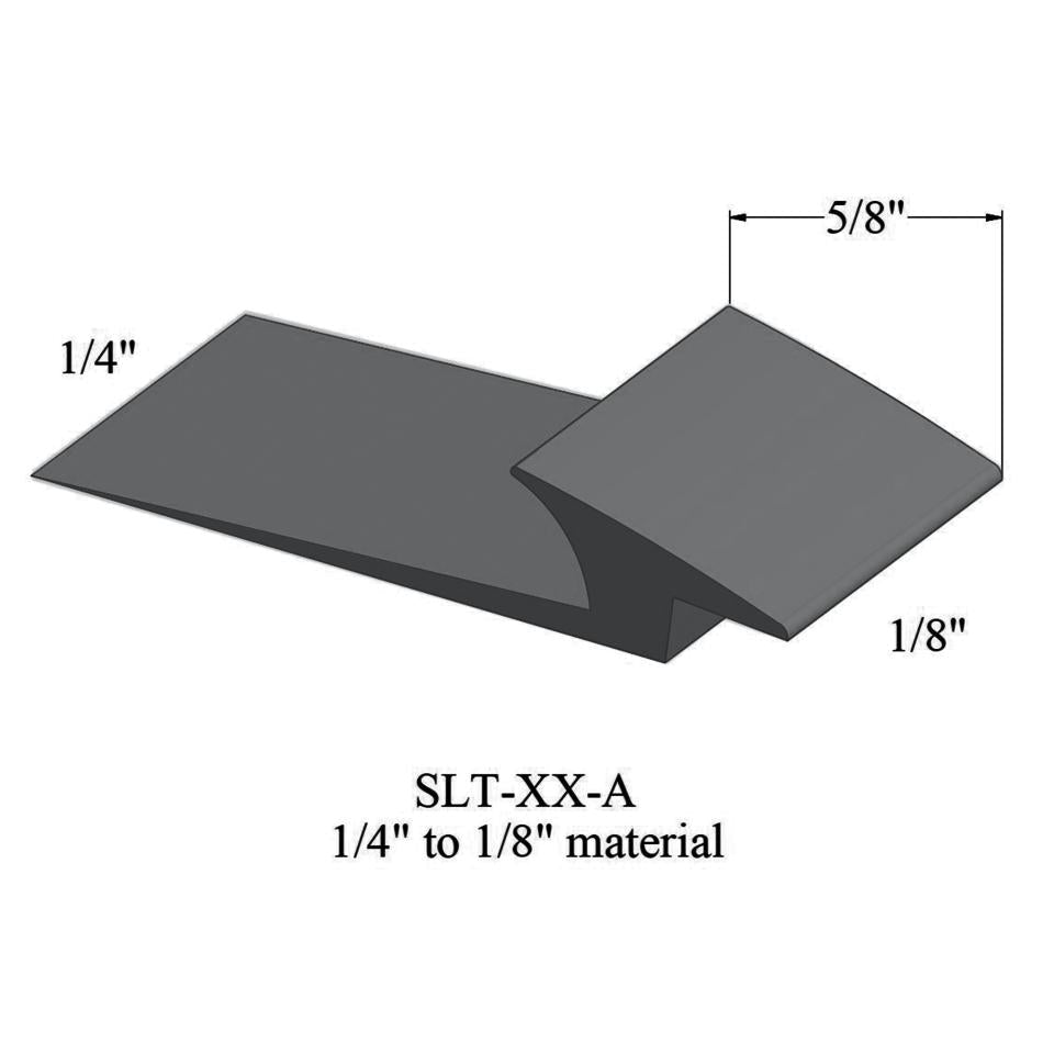 Tarkett - Transition en vinyle Slim Line de 1/4" à 1/8" #TA6 Serenity Ivory 1/4" x 12'