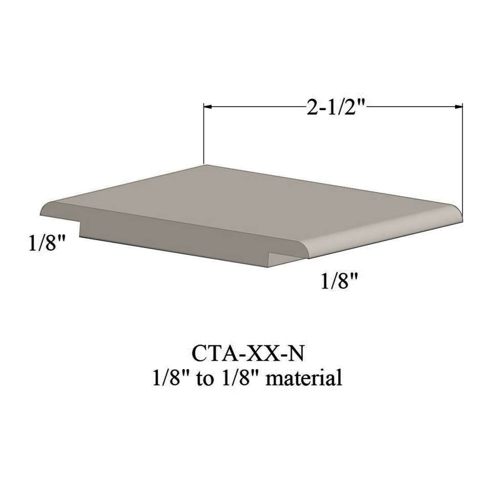 Tarkett - Wheeled Traffic Transitions - CTA 01 N 1/8" to 1/8" material #1 Snow White 12'