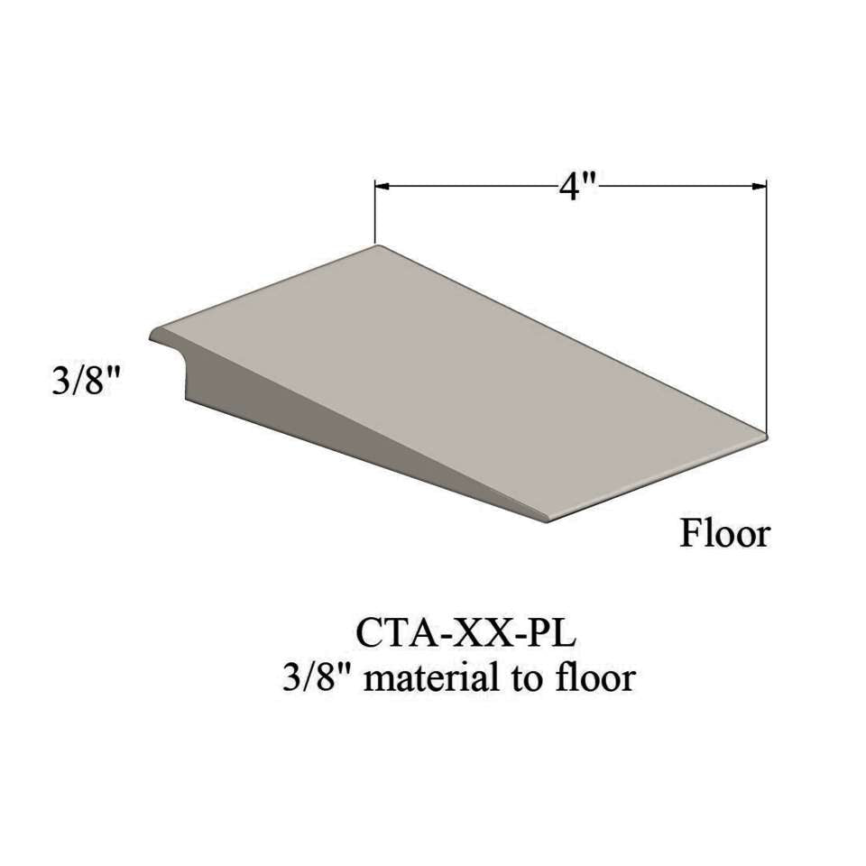 Tarkett - Wheeled Traffic Transitions - CTA 01 PL 3/8" matériau de sous-plancher #1 Snow White 12'