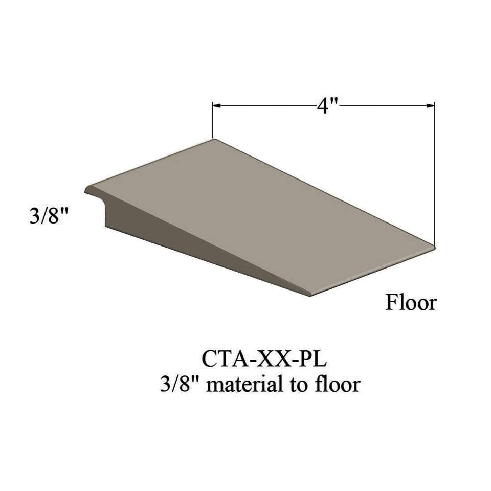 Tarkett - Wheeled Traffic Transitions - CTA 09 PL 3/8" matériau de sous-plancher #9 Clay 12'