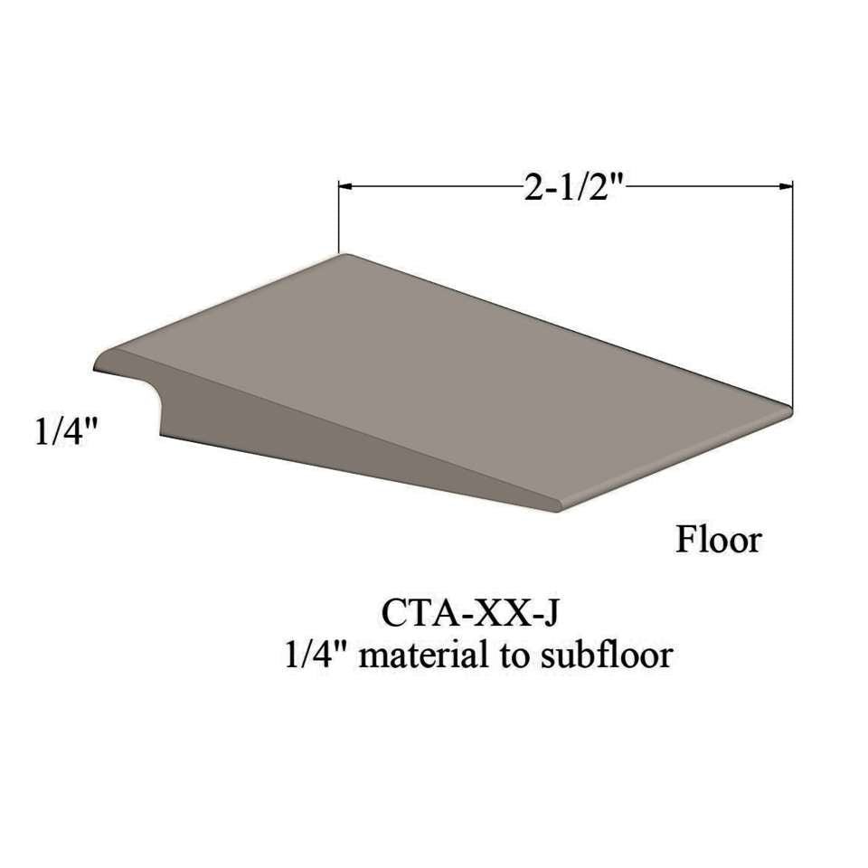 Tarkett - Wheeled Traffic Transitions - CTA 11 J 1/4" matériau de sous-plancher #11 Canvas 12'