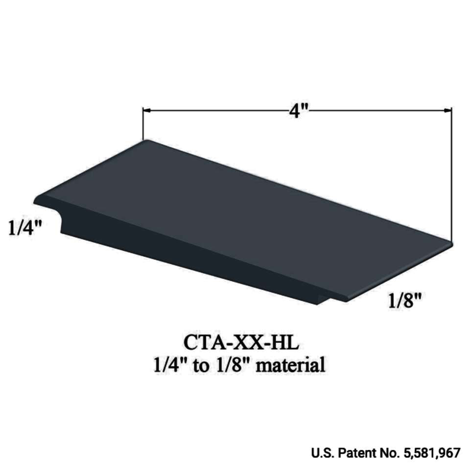 Tarkett - Wheeled Traffic Transitions - CTA 18 HL 1/4" to 1/8" material #18 Navy Blue 12'