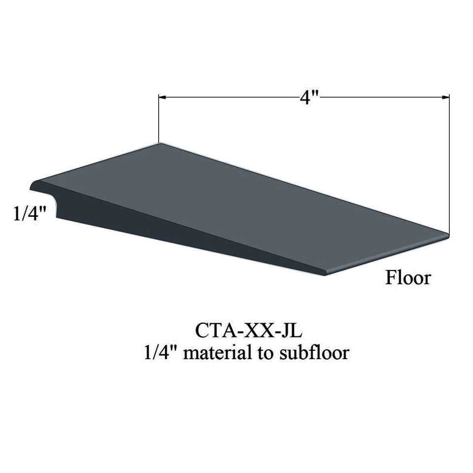 Tarkett - Wheeled Traffic Transitions - CTA 18 JL 1/4" matériau de sous-plancher #18 Navy Blue 12'