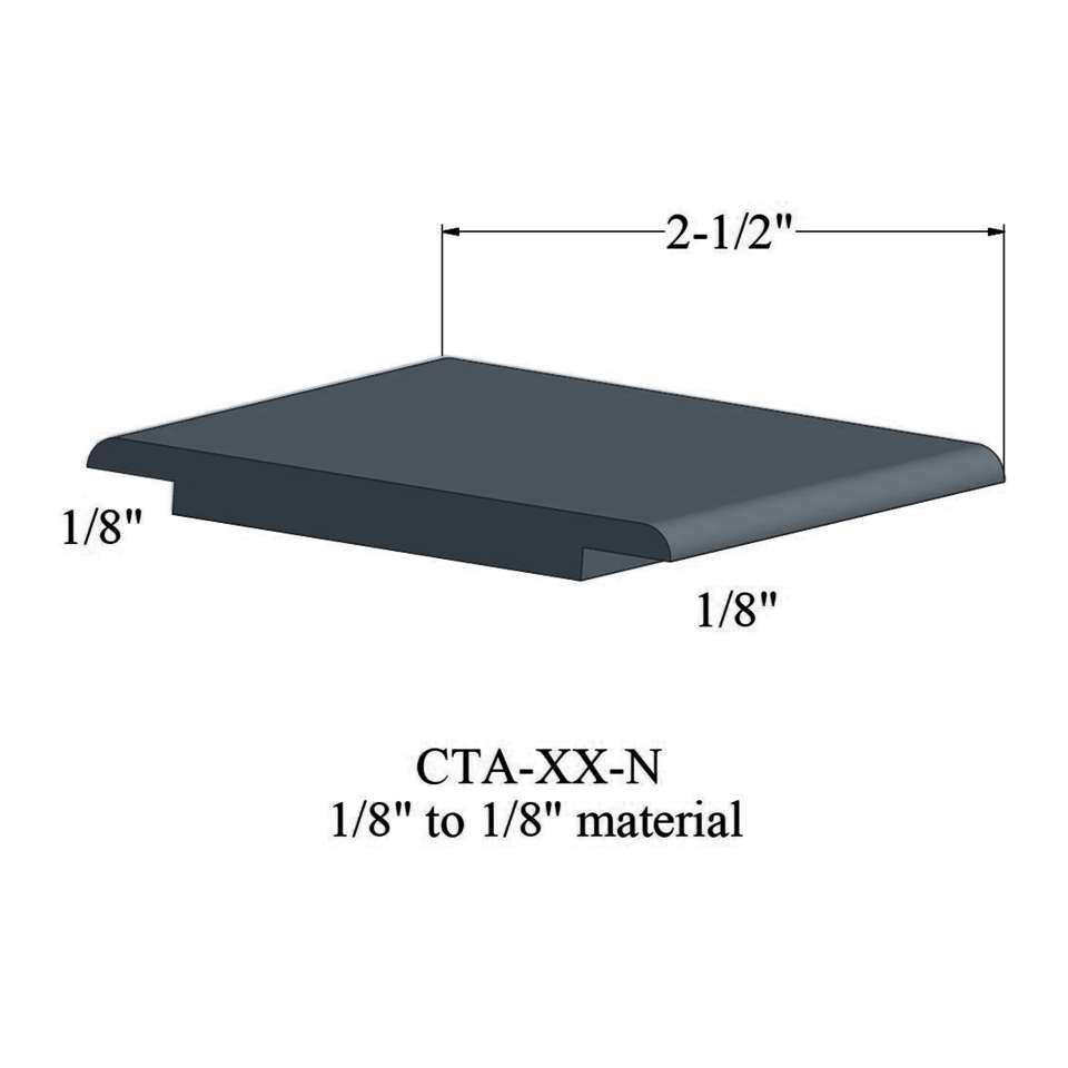 Tarkett - Wheeled Traffic Transitions - CTA 18 N 1/8" to 1/8" material #18 Navy Blue 12'