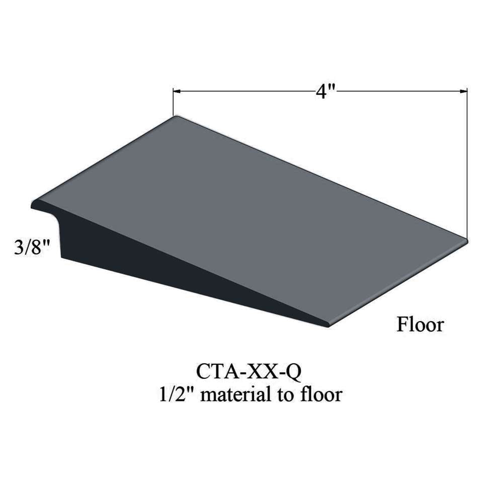 Tarkett - Wheeled Traffic Transitions - CTA 18 Q 1/2" matériau de sous-plancher #18 Navy Blue 12'