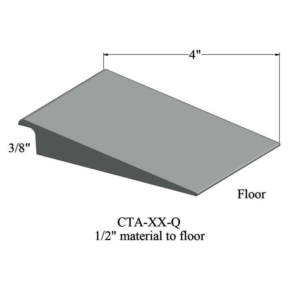 Tarkett - Wheeled Traffic Transitions - CTA 21 Q 1/2" matériau de sous-plancher #21 Platinum 12'