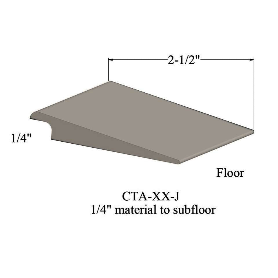 Tarkett - Wheeled Traffic Transitions - CTA 22 J 1/4" matériau de sous-plancher #22 Pearl 12'