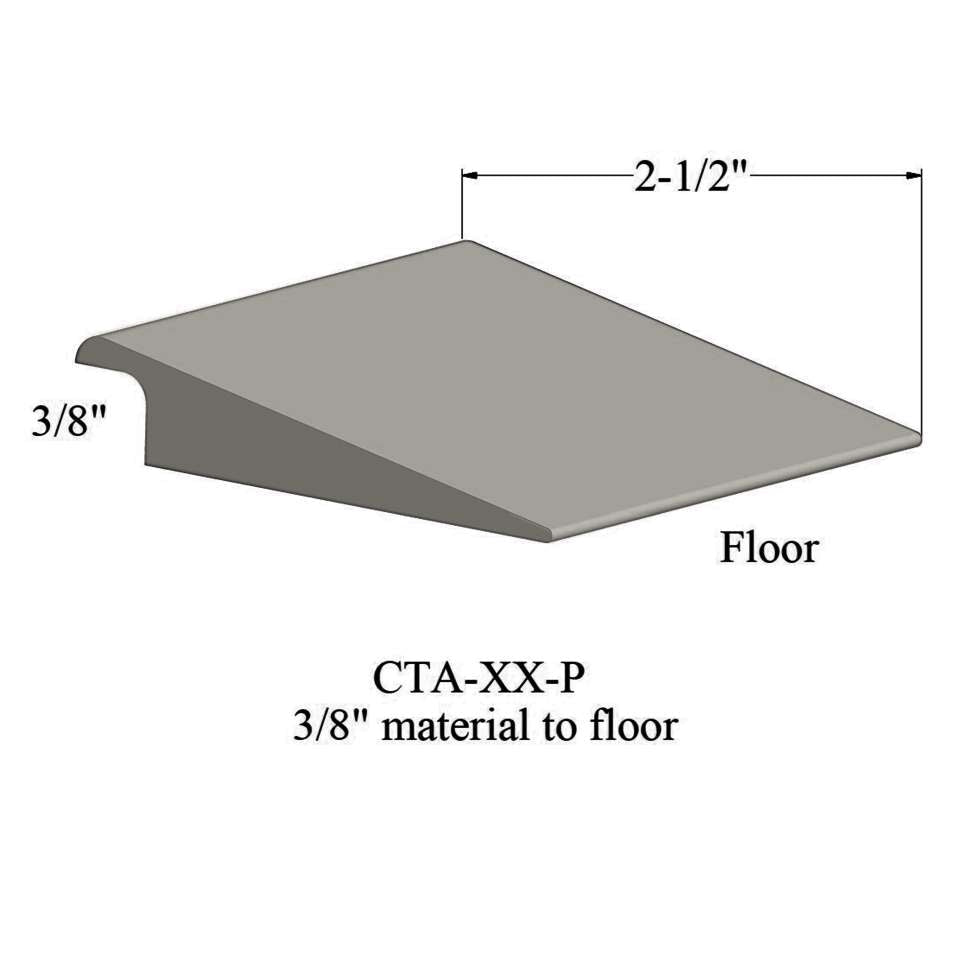 Tarkett - Wheeled Traffic Transitions - CTA 24 P 3/8" matériau de sous-plancher #24 Grey Haze 12'