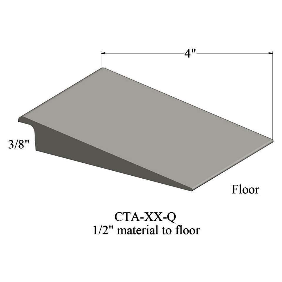 Tarkett - Wheeled Traffic Transitions - CTA 24 Q 1/2" matériau de sous-plancher #24 Grey Haze 12'