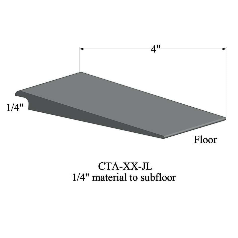 Tarkett - Wheeled Traffic Transitions - CTA 28 JL 1/4" matériau de sous-plancher #28 Medium Grey 12'