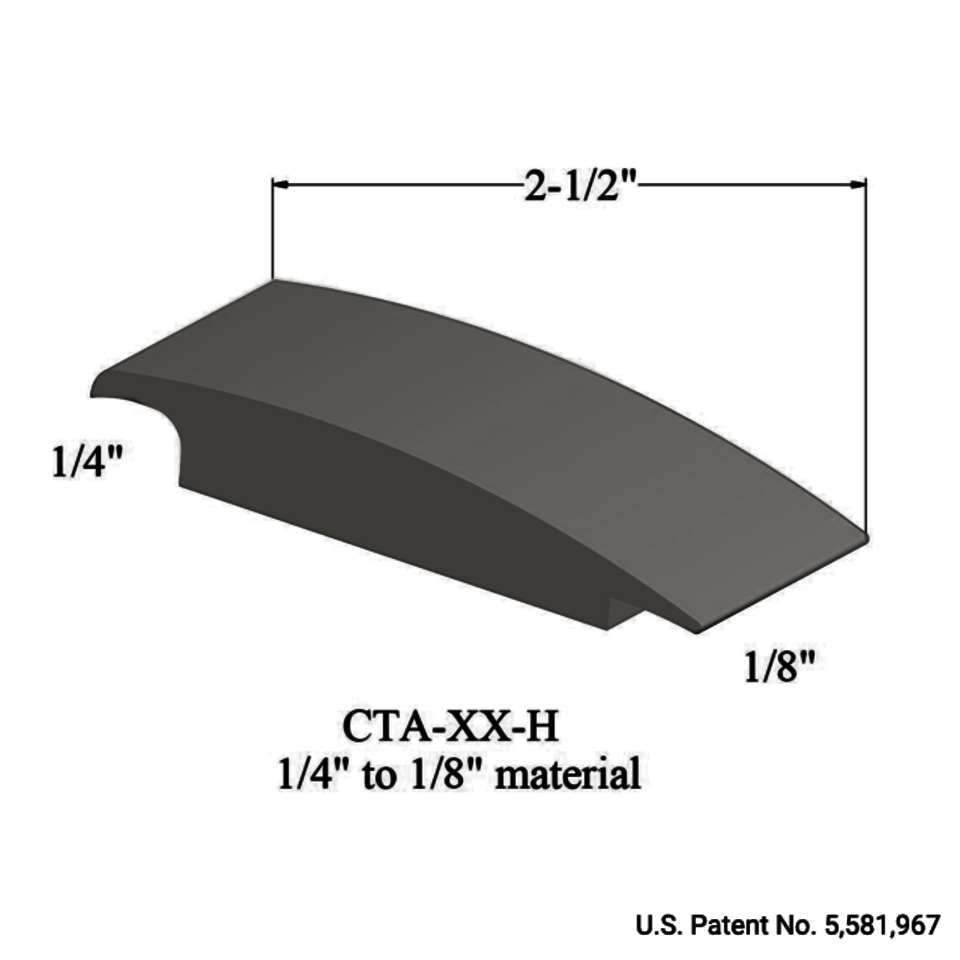 Tarkett - Wheeled Traffic Transitions - CTA 29 H 1/4" to 1/8" material #29 Moon Rock 12'