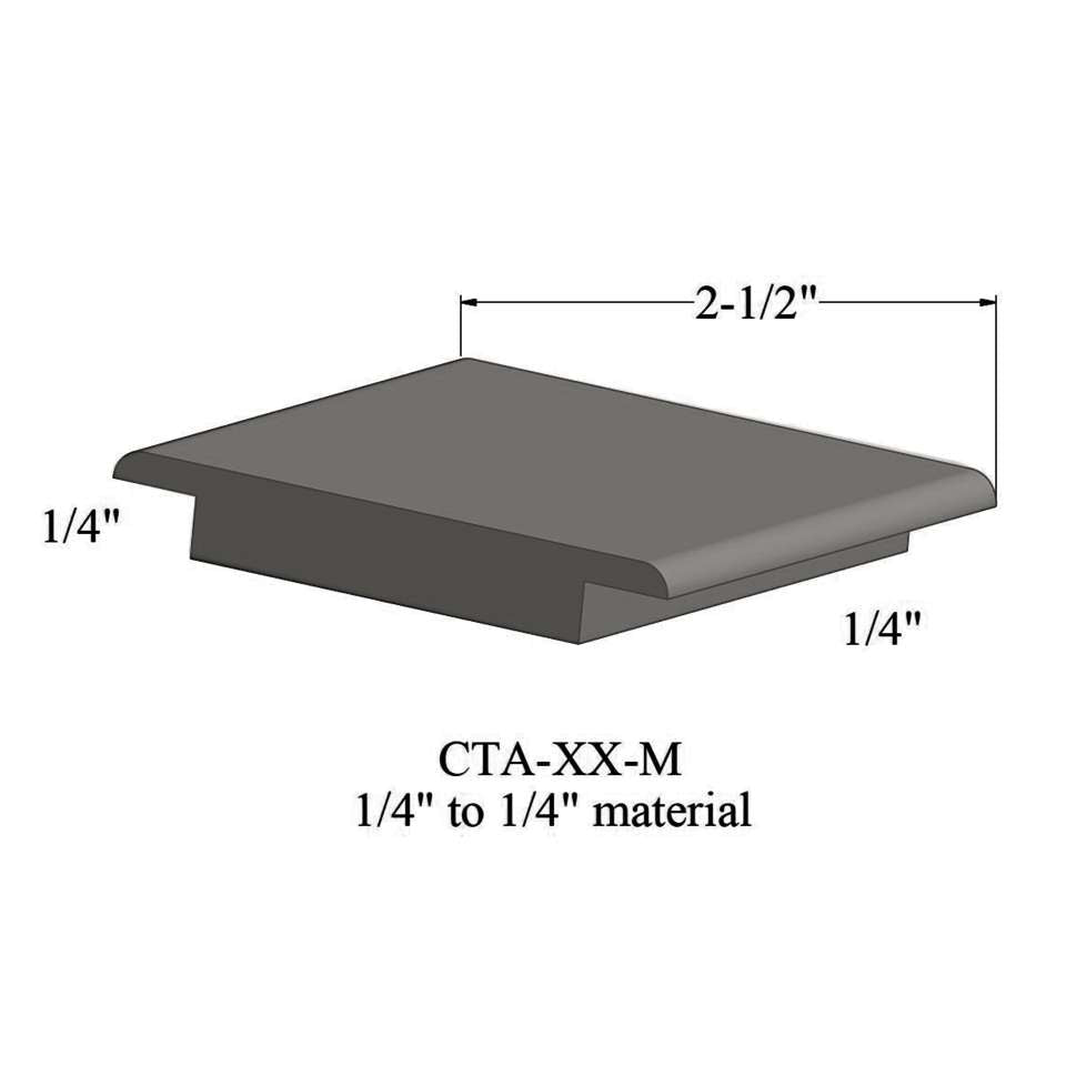 Tarkett - Wheeled Traffic Transitions - CTA 29 M 1/4" to 1/4" material #29 Moon Rock 12'
