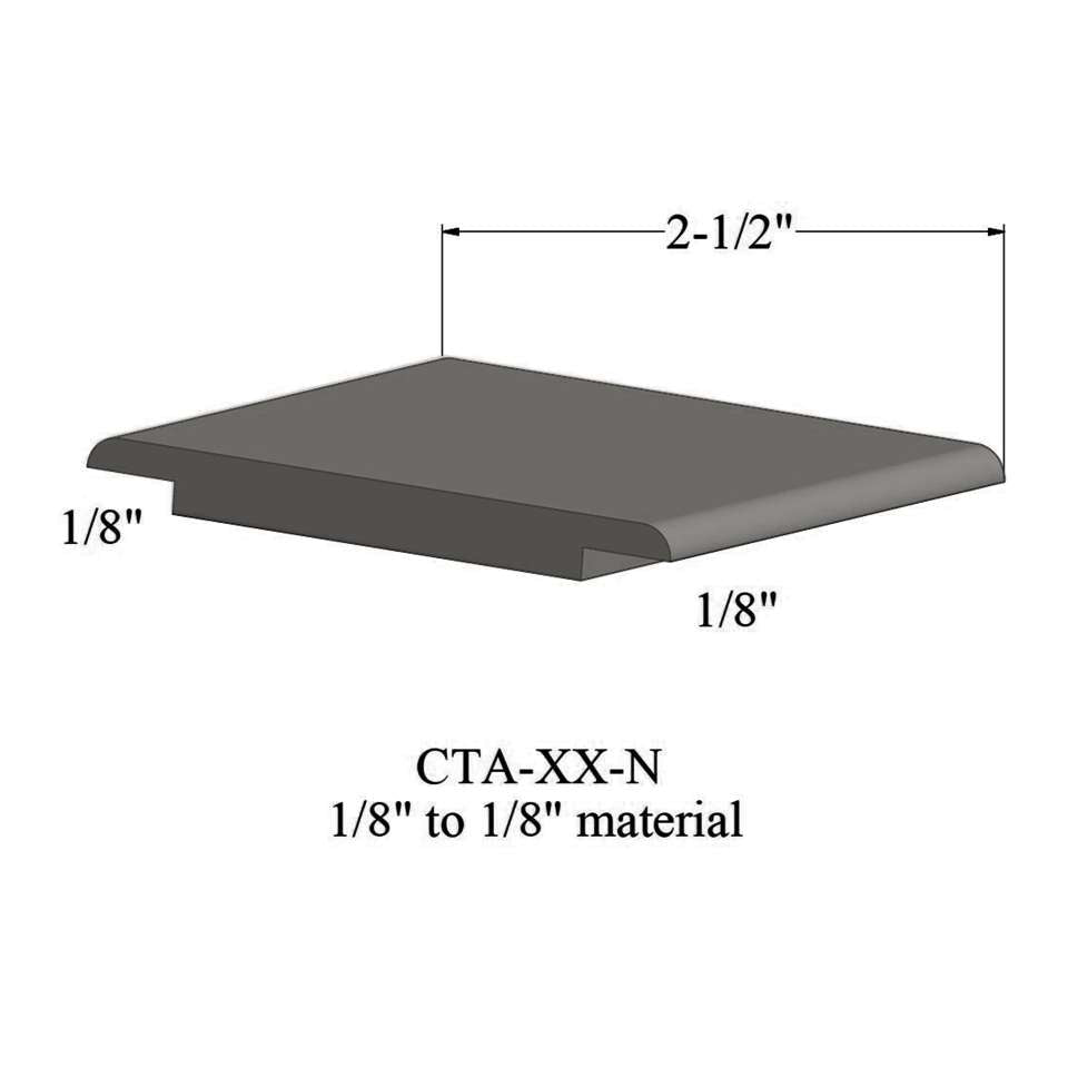 Tarkett - Wheeled Traffic Transitions - CTA 29 N 1/8" to 1/8" material #29 Moon Rock 12'