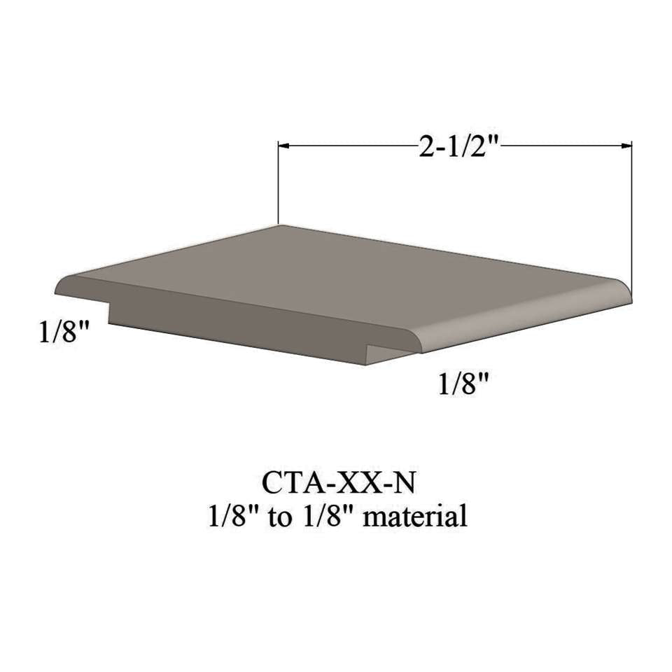 Tarkett - Wheeled Traffic Transitions - CTA 31 N 1/8" to 1/8" material #31 Zephyr 12'
