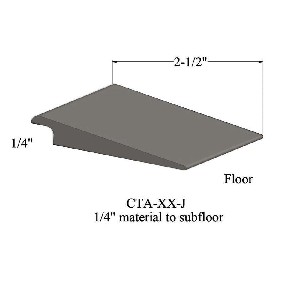 Tarkett - Wheeled Traffic Transitions - CTA 32 J 1/4" matériau de sous-plancher #32 Pebble 12'