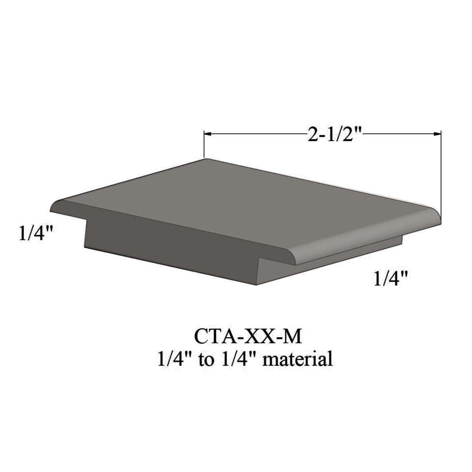 Tarkett - Wheeled Traffic Transitions - CTA 32 M 1/4" to 1/4" material #32 Pebble 12'