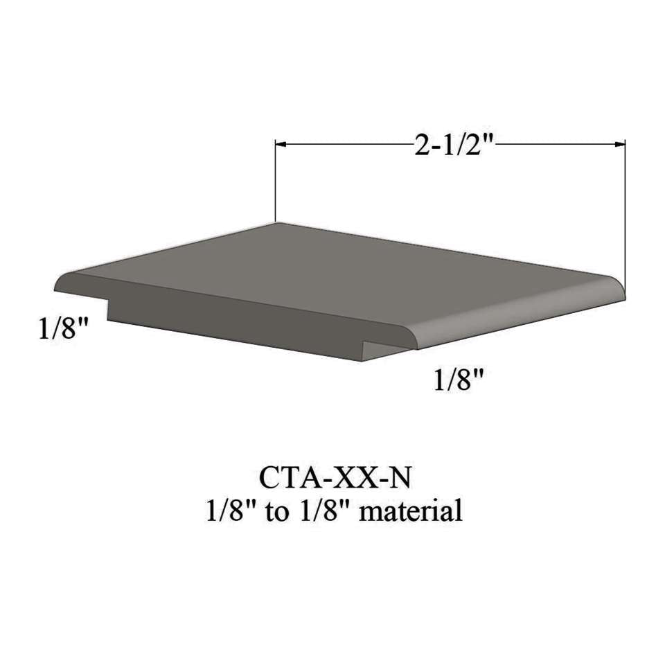 Tarkett - Wheeled Traffic Transitions - CTA 32 N 1/8" to 1/8" material #32 Pebble 12'