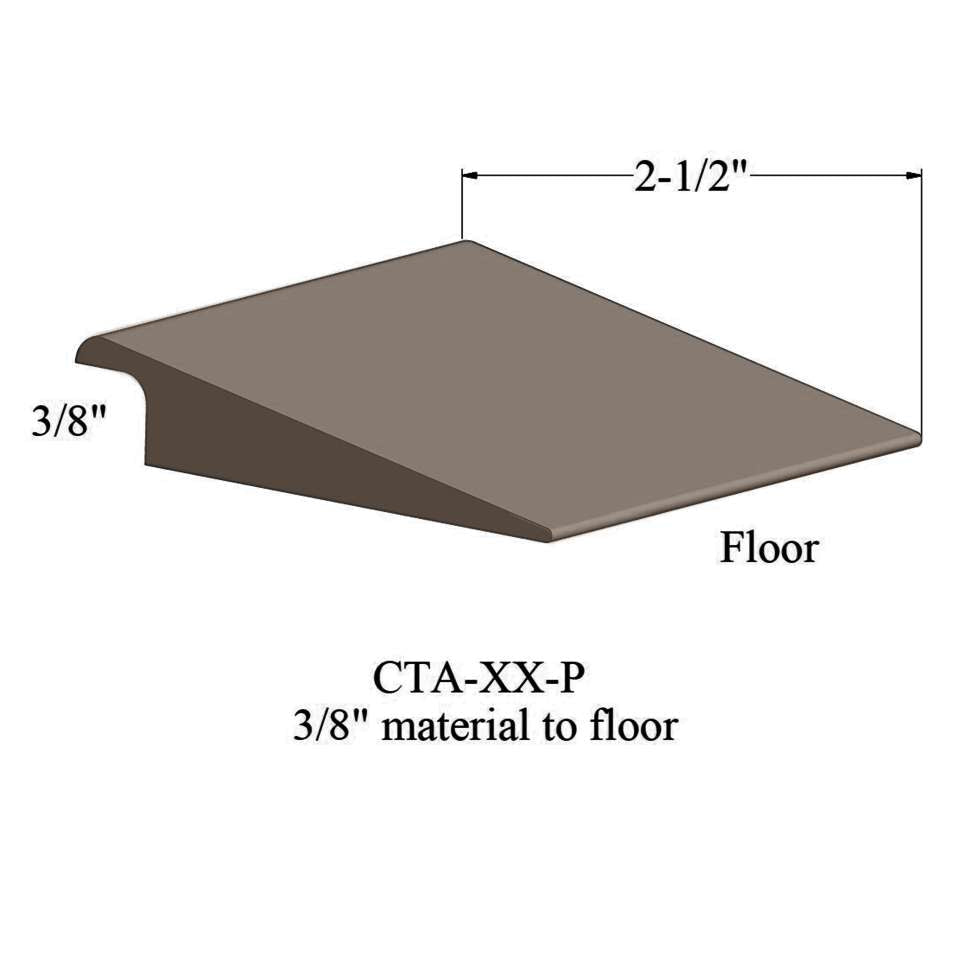 Tarkett - Wheeled Traffic Transitions - CTA 45 P 3/8" matériau de sous-plancher #45 Sandalwood 12'