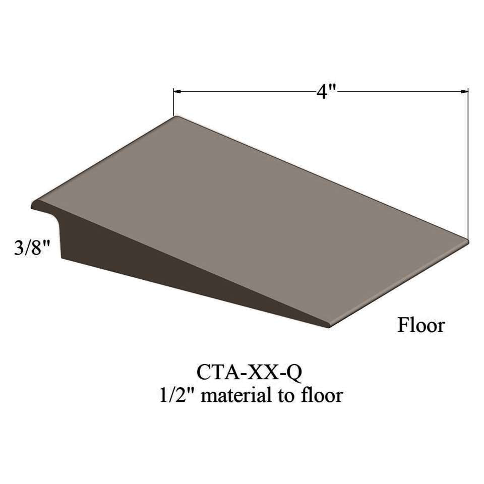 Tarkett - Wheeled Traffic Transitions - CTA 45 Q 1/2" matériau de sous-plancher #45 Sandalwood 12'