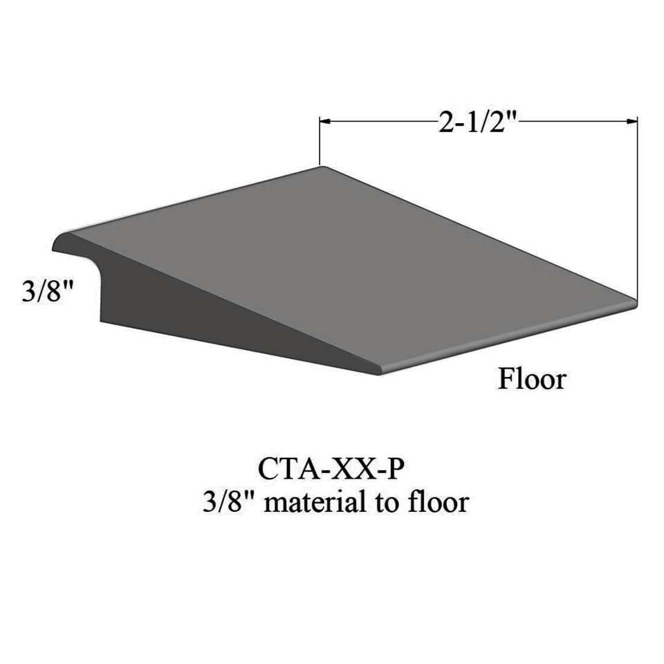 Tarkett - Wheeled Traffic Transitions - CTA 48 P 3/8" matériau de sous-plancher #48 Grey 12'