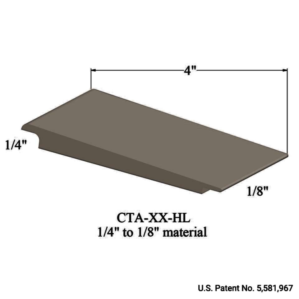 Tarkett - Wheeled Traffic Transitions - CTA 49 HL 1/4" to 1/8" material #49 Beige 12'
