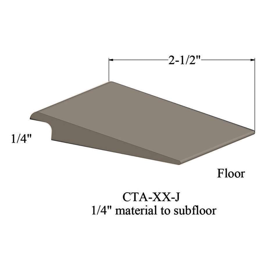 Tarkett - Wheeled Traffic Transitions - CTA 49 J 1/4" matériau de sous-plancher #49 Beige 12'