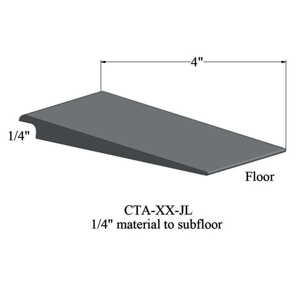 Tarkett - Tarkett - Wheeled Traffic Transitions - CTA 71 JL 1/4" matériau de sous-plancher #71 Storm Cloud 12'