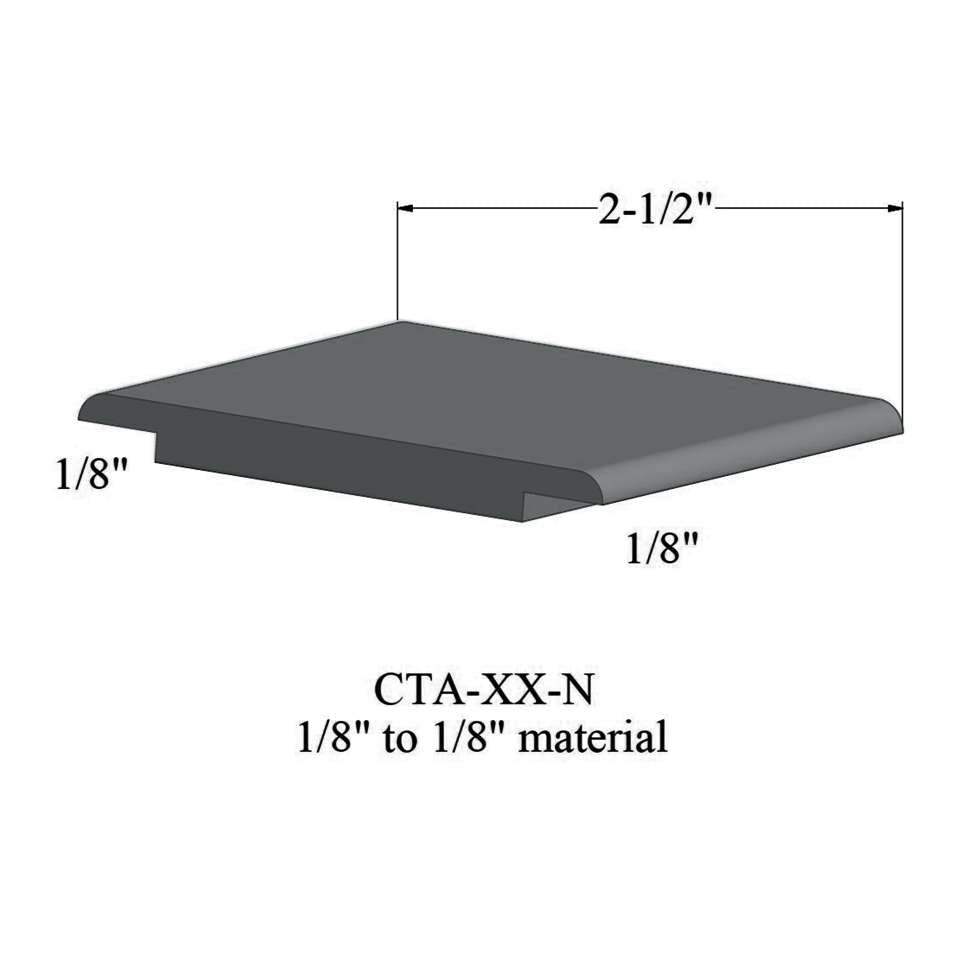 Tarkett - Tarkett - Wheeled Traffic Transitions - CTA 71 N 1/8" to 1/8" material #71 Storm Cloud 12'