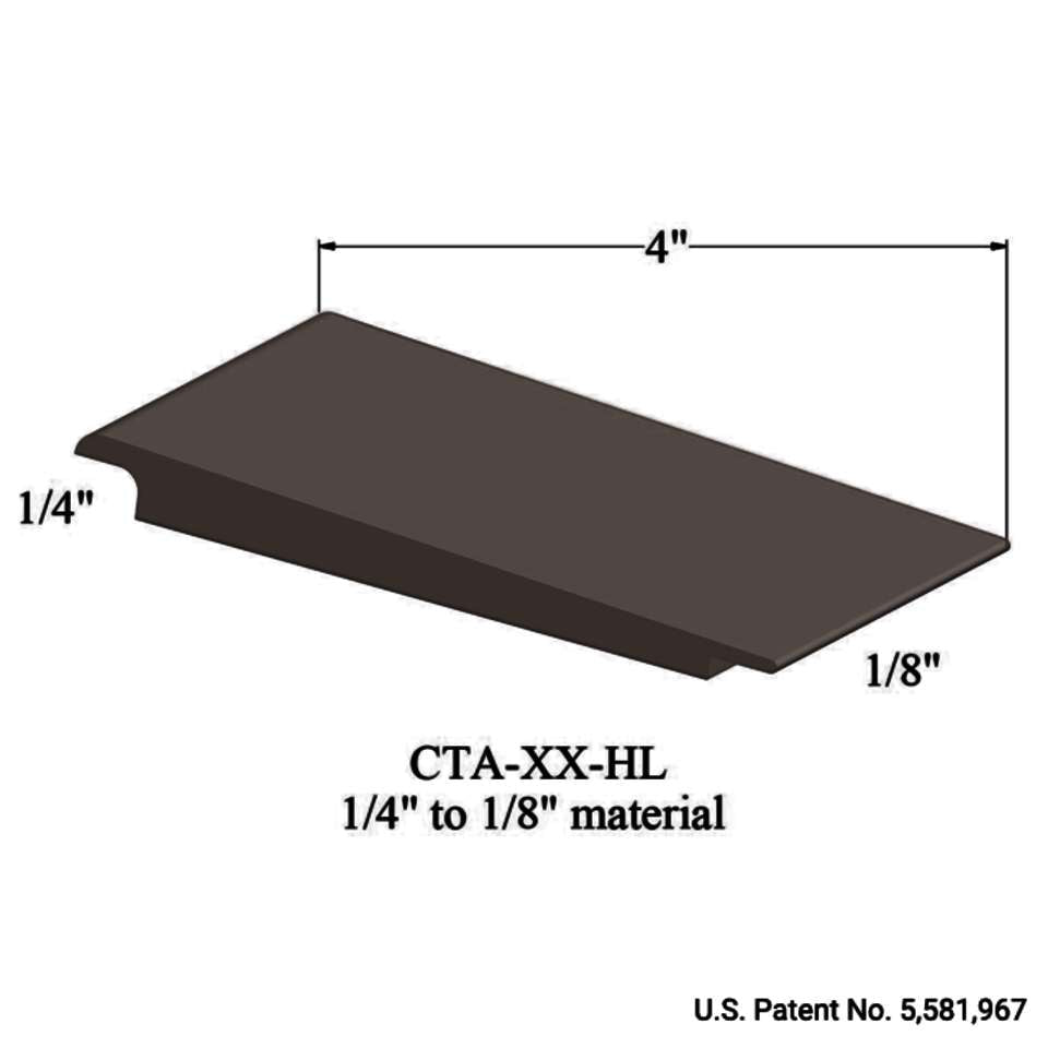 Tarkett - Tarkett - Wheeled Traffic Transitions - CTA 76 HL 1/4" to 1/8" material #76 Cinnamon 12'