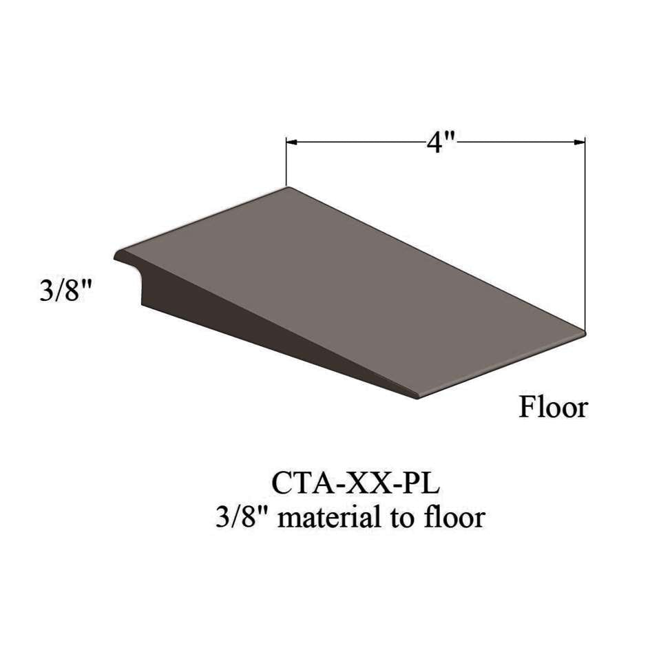 Tarkett - Tarkett - Wheeled Traffic Transitions - CTA 76 PL 3/8" matériau de sous-plancher #76 Cinnamon 12'