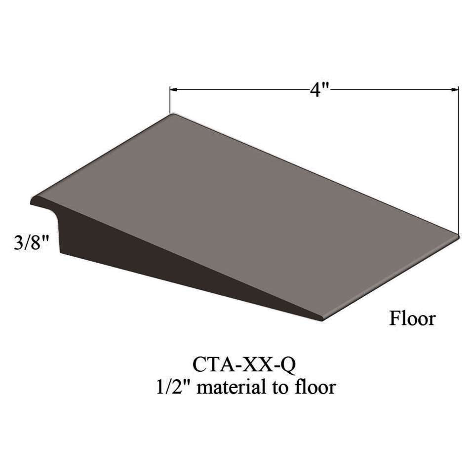 Tarkett - Tarkett - Wheeled Traffic Transitions - CTA 76 Q 1/2" matériau de sous-plancher #76 Cinnamon 12'