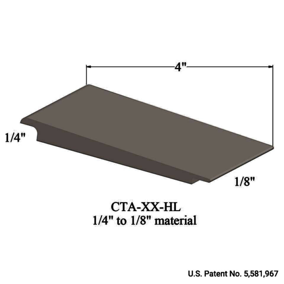 Tarkett - Tarkett - Wheeled Traffic Transitions - CTA 80 HL 1/4" to 1/8" material #80 Fawn 12'
