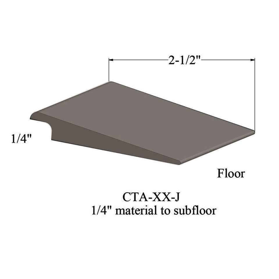 Tarkett - Tarkett - Wheeled Traffic Transitions - CTA 80 J 1/4" matériau de sous-plancher #80 Fawn 12'