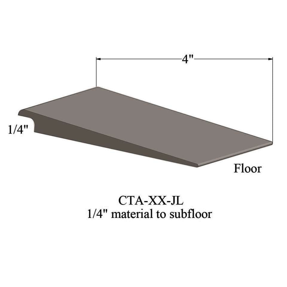 Tarkett - Tarkett - Wheeled Traffic Transitions - CTA 80 JL 1/4" matériau de sous-plancher #80 Fawn 12'