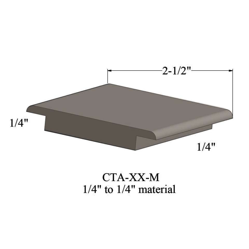 Tarkett - Tarkett - Wheeled Traffic Transitions - CTA 80 M 1/4" to 1/4" material #80 Fawn 12'
