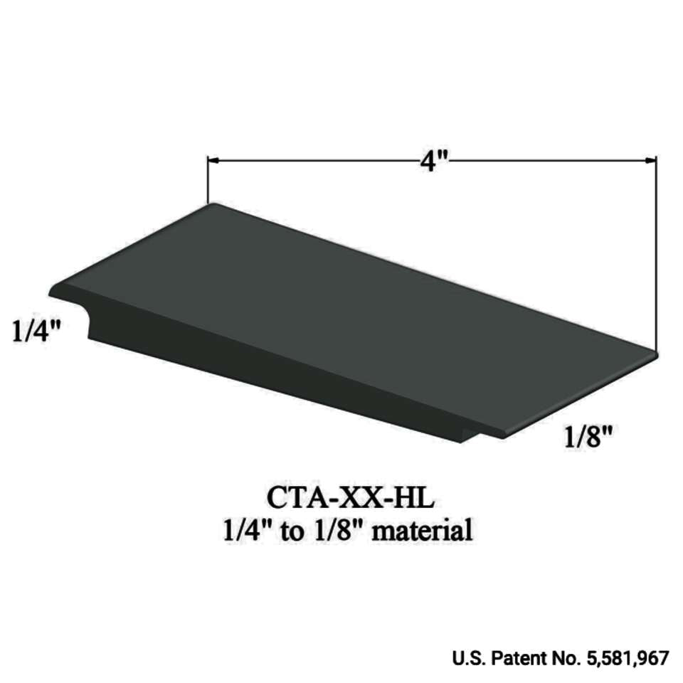 Tarkett - Tarkett - Wheeled Traffic Transitions - CTA 86 HL 1/4" to 1/8" material #86 Hunter Green 12'